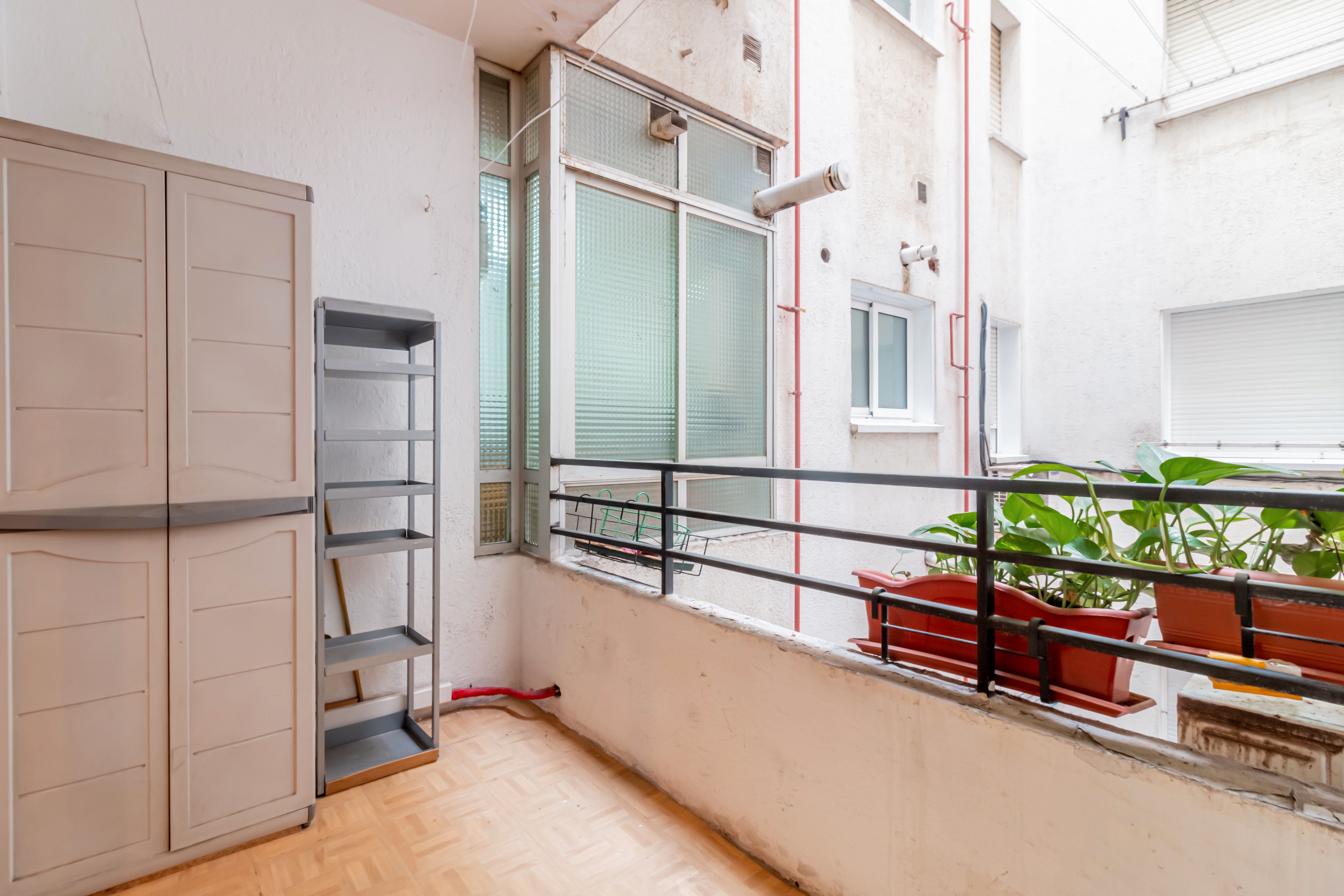 Balcony of Flat for sale in  Madrid Capital  with Heating and Terrace