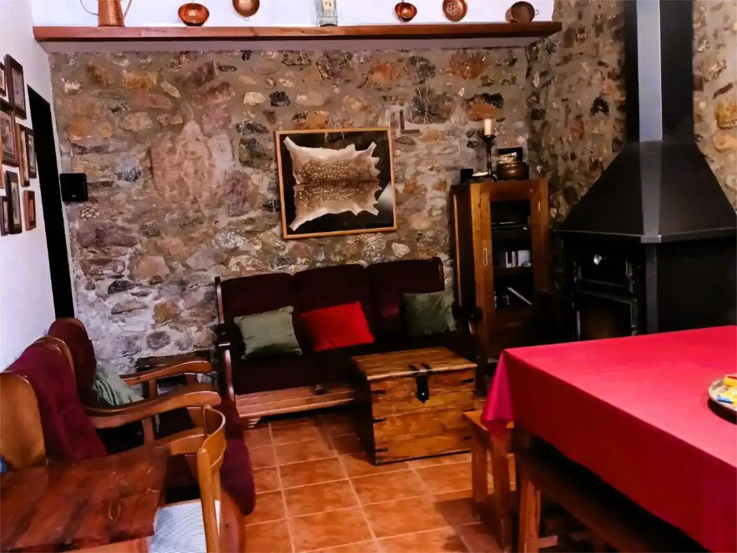 Sala d'estar de Casa adosada en venda en Alcudia de Veo amb Aire condicionat i Balcó