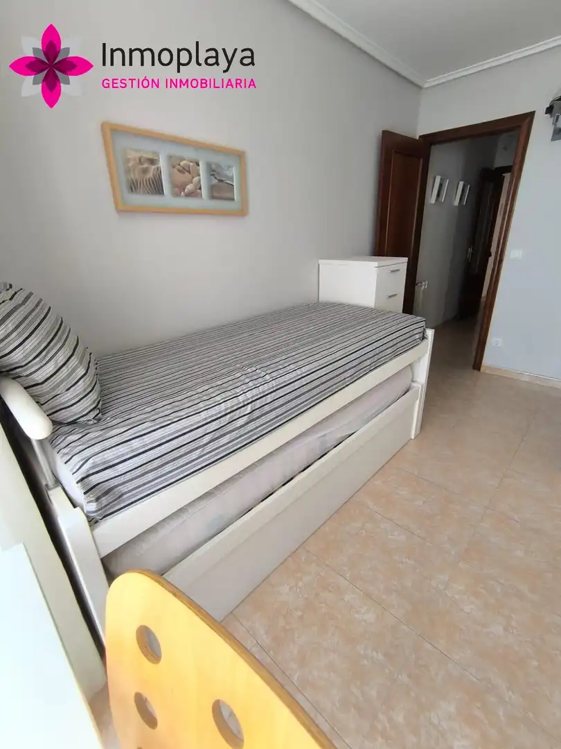 Bedroom of Flat for sale in Noja  with Heating, Terrace and Furnished