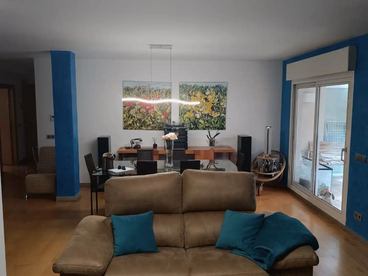 Sala de estar de Dúplex en venta en Murcia con Aire acondicionado, Calefacción y Terraza