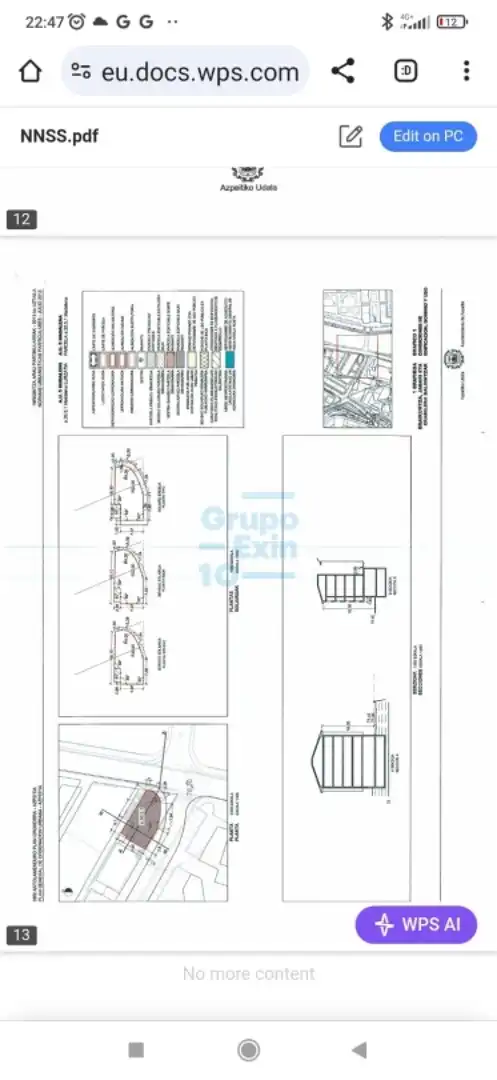 Land for sale in Azpeitia