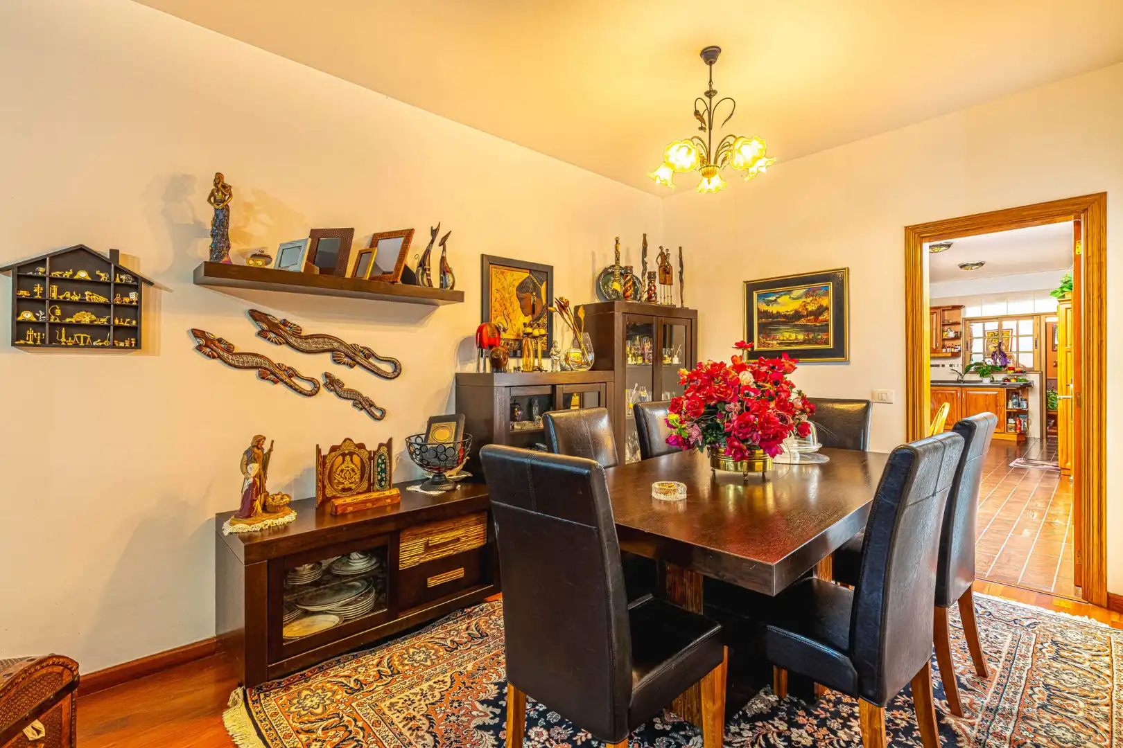 Comedor de Casa adosada en venta en San Cristóbal de la Laguna con Jardín privado, Terraza y Trastero