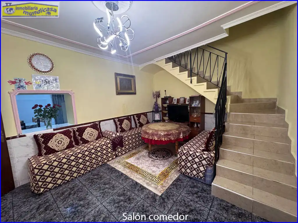 Sala d'estar de Casa adosada en venda en Santomera amb Aire condicionat i Terrassa