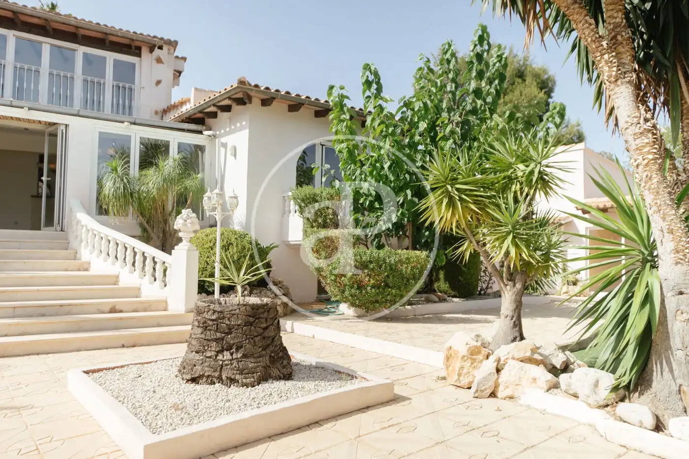 Vista exterior de Casa o chalet en venta en Calpe / Calp con Aire acondicionado, Calefacción y Jardín privado