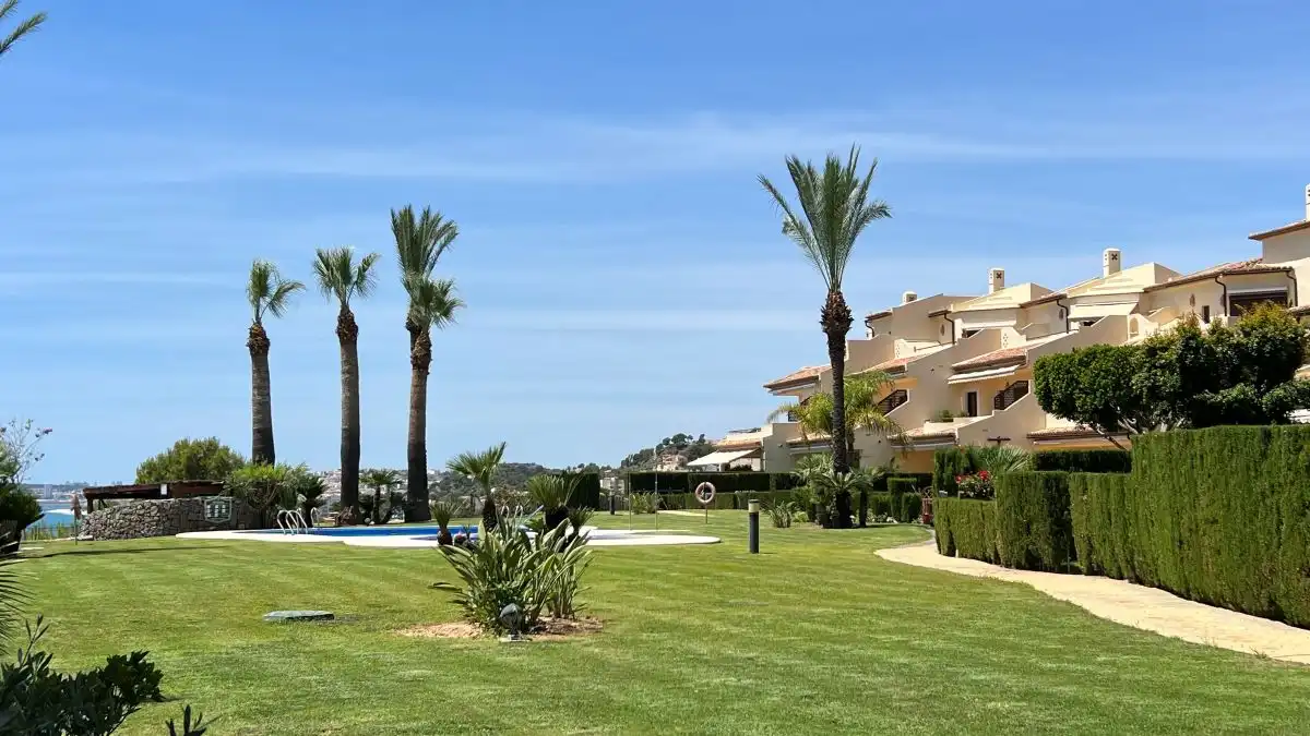 Jardín de Apartamento en venta en Altea con Aire acondicionado, Calefacción y Jardín privado