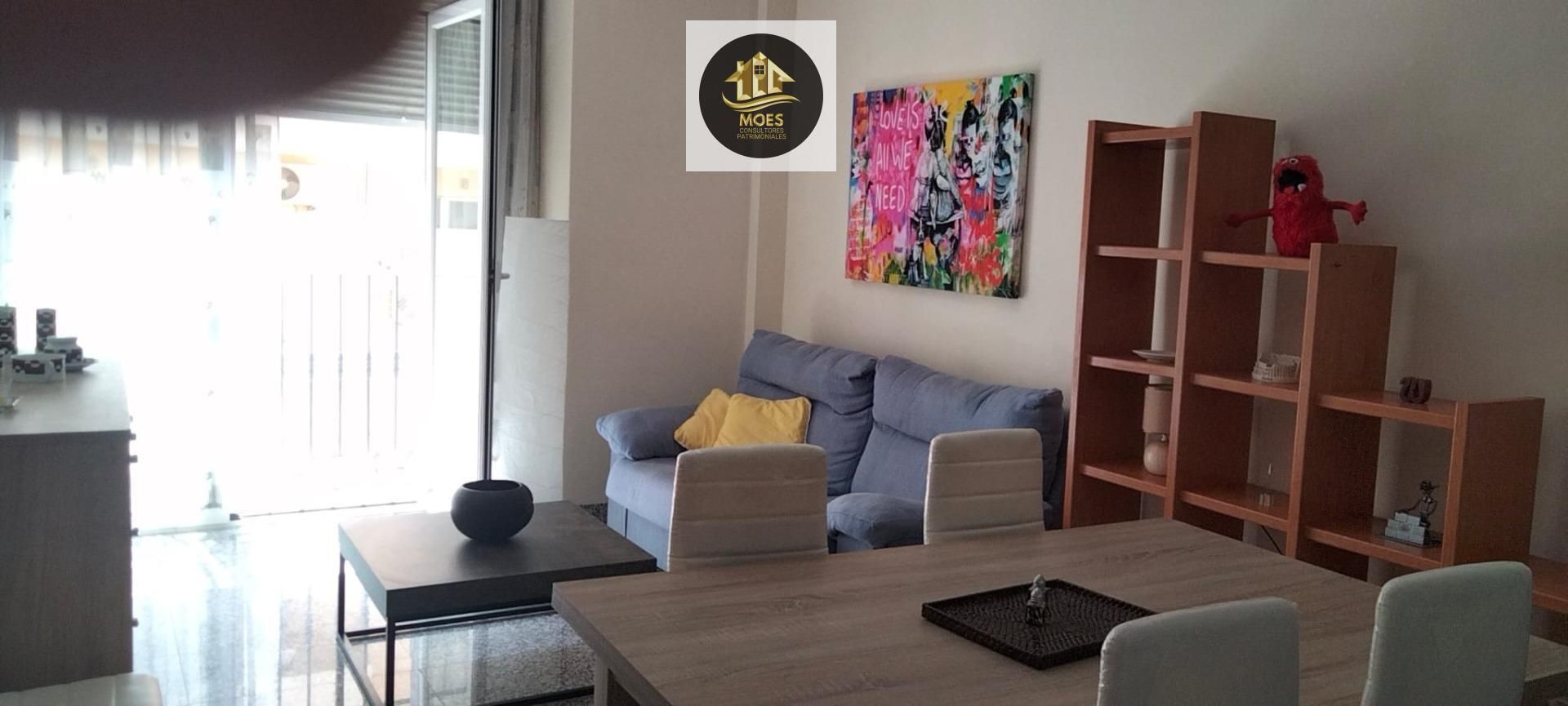 Sala d'estar de Pis en venda en El Ejido amb Balcó