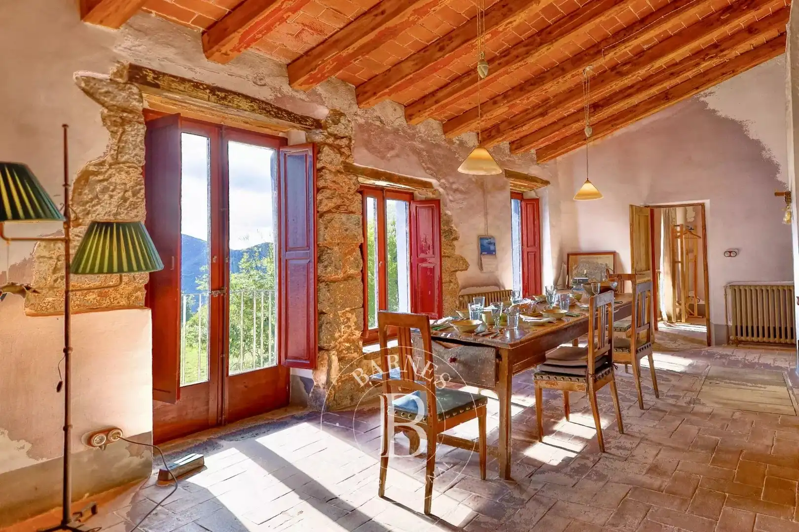 Esszimmer von Country house zum Verkauf in Camprodon mit Heizung, Privatgarten und Möbliert