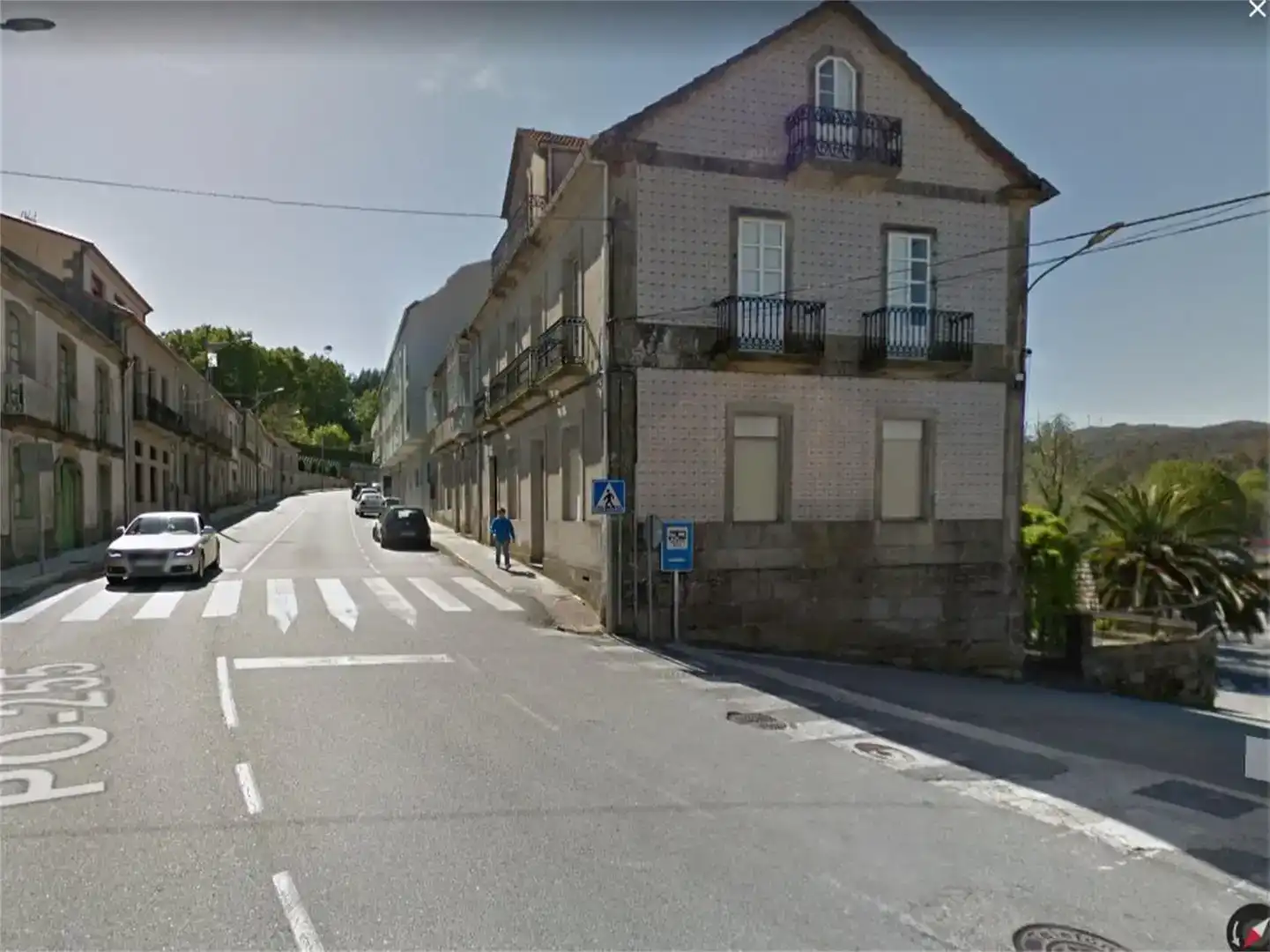 Vista exterior de Casa o chalet en venta en Ponte Caldelas con Balcón