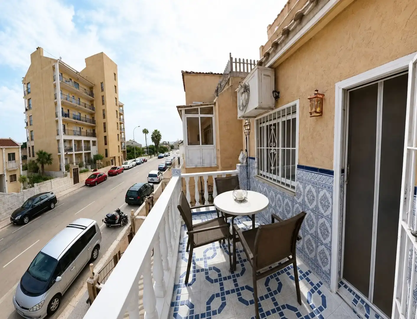 Terrace of Detached homes for rent in Torrevieja  with Air Conditioner, Heating and Terrace