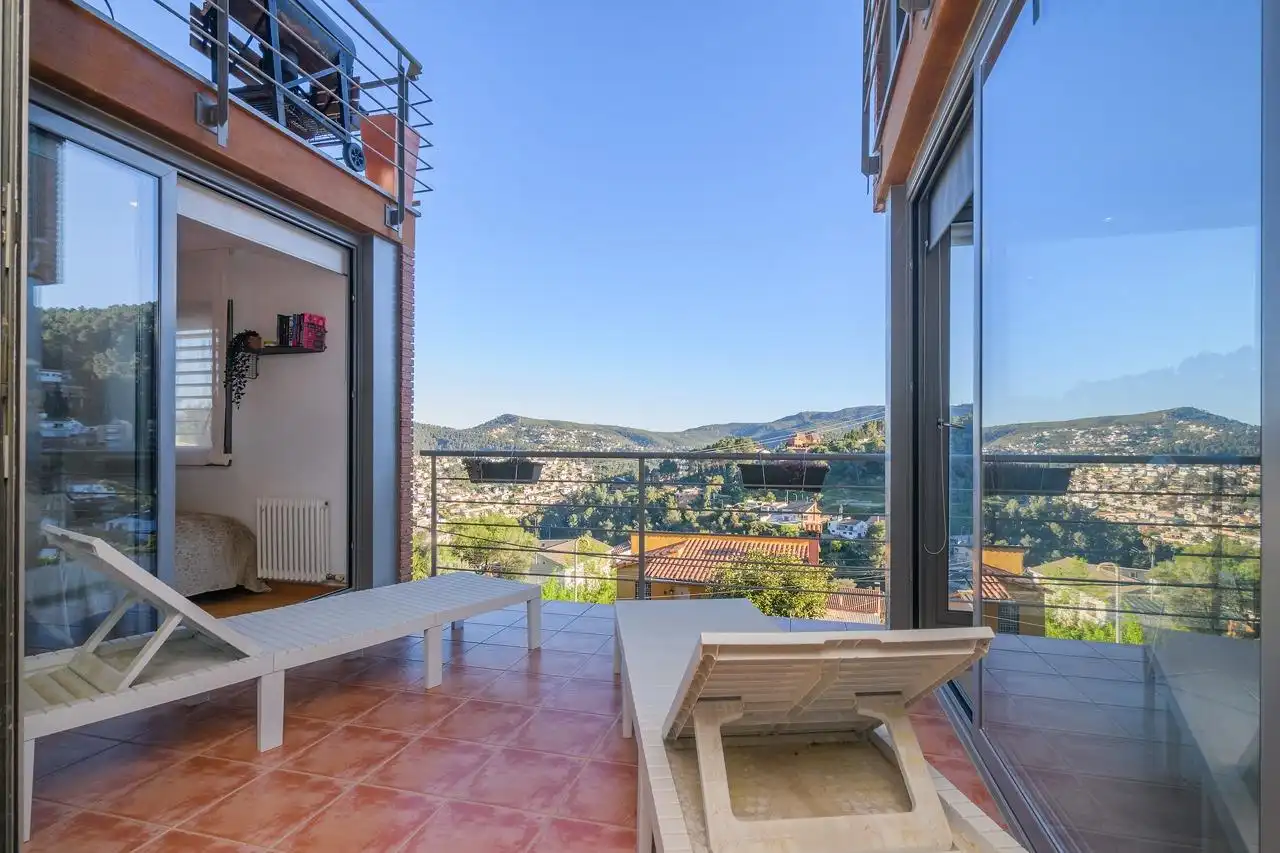 Terraza de Casa o chalet en venta en Vallirana con Aire acondicionado y Balcón