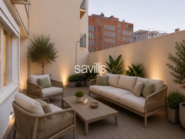 Apartament amb ascensor en venda a Sarrià - Sant Gervasi