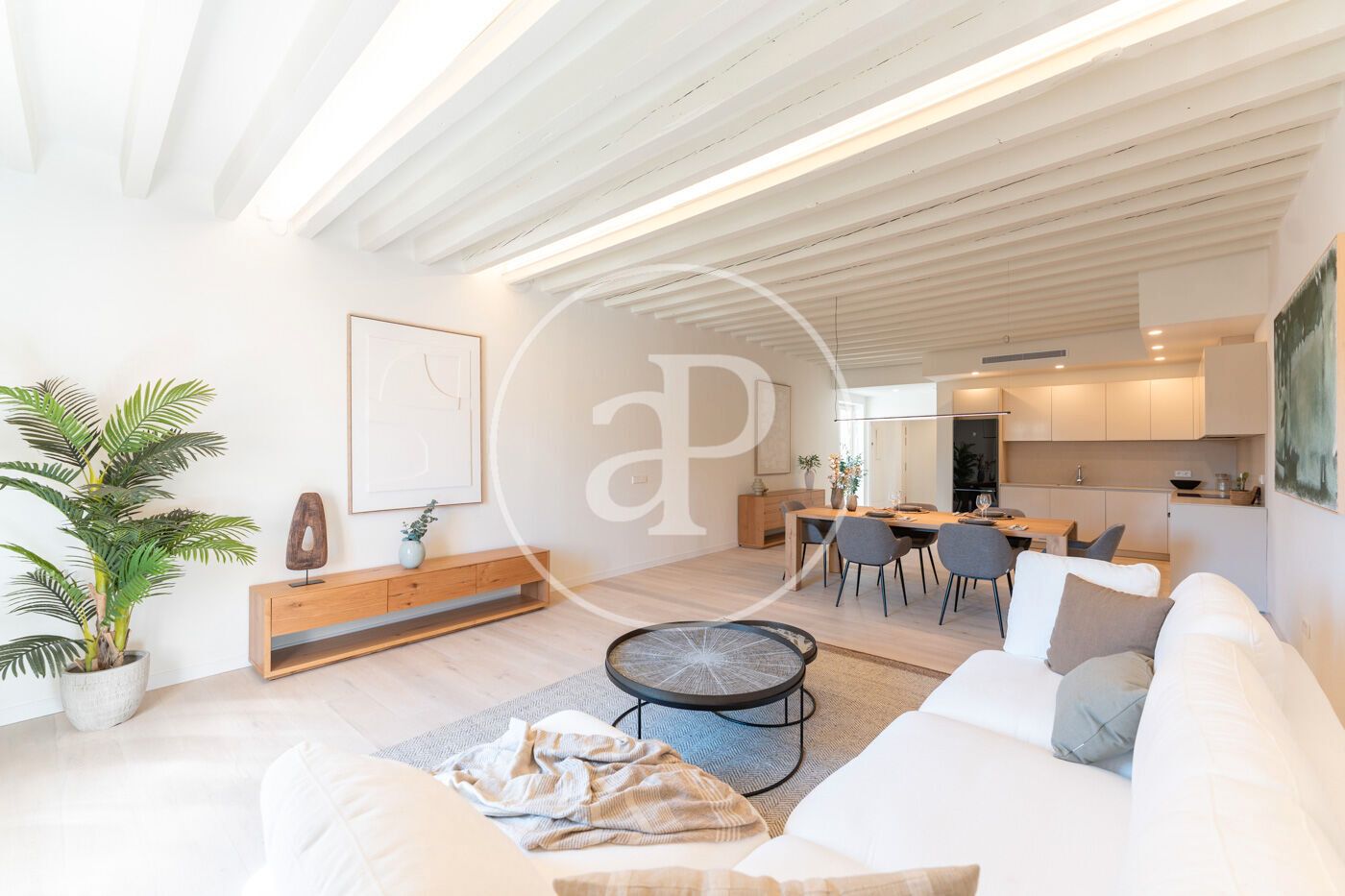 Sala d'estar de Pis en venda en  Palma de Mallorca amb Aire condicionat, Calefacció i Terrassa