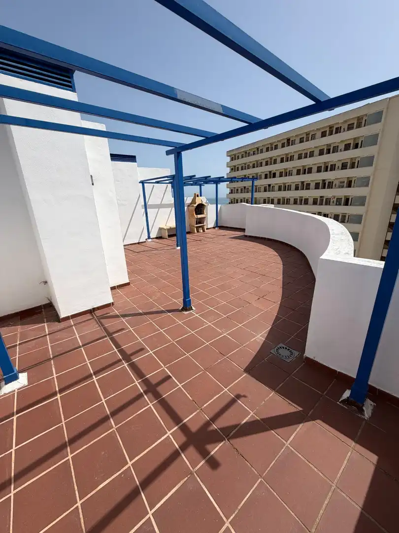 Terrasse von Wohnungen zum Verkauf in Benalmádena mit Klimaanlage, Heizung und Terrasse