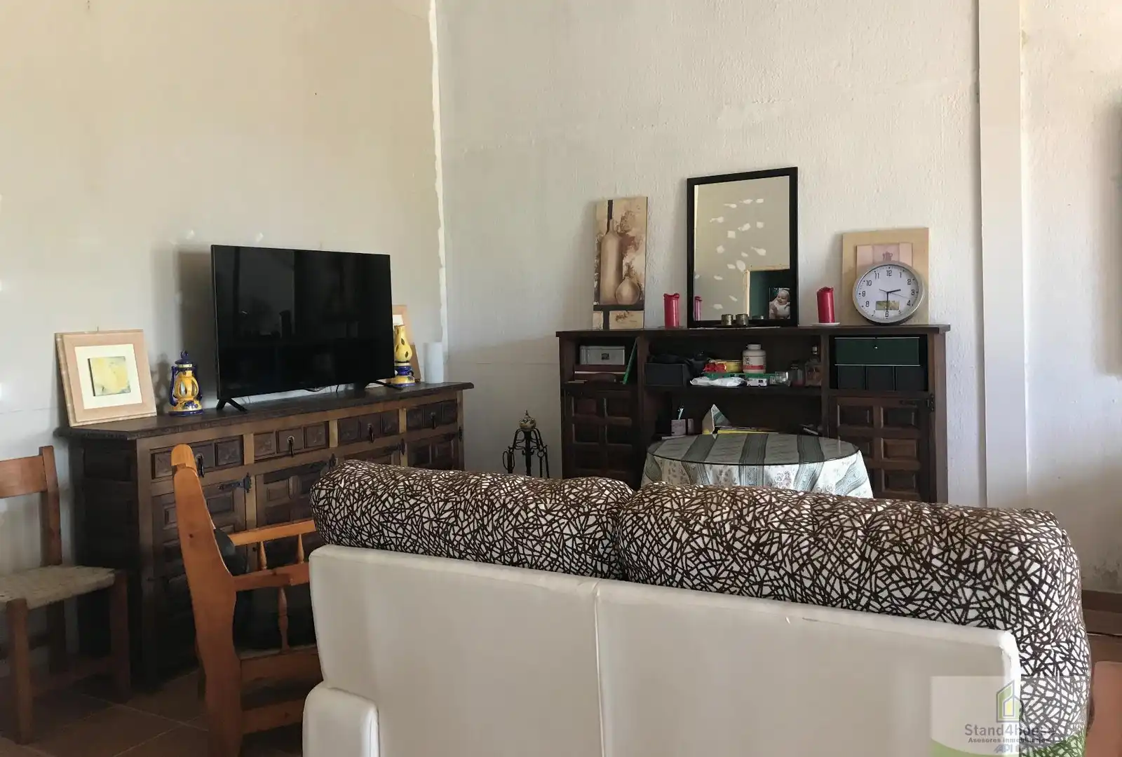 Sala d'estar de Finca rústica en venda en Rociana del Condado amb Terrassa i Traster