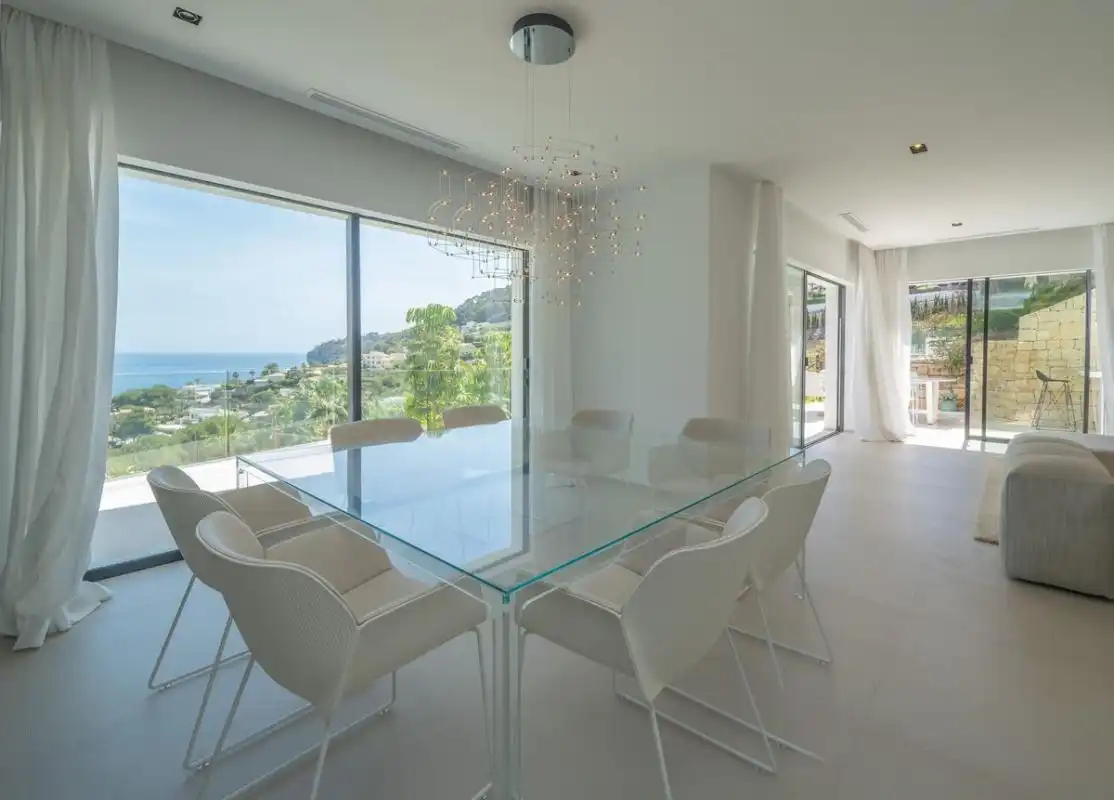 Comedor de Casa adosada en venta en Jávea / Xàbia con Aire acondicionado, Calefacción y Terraza