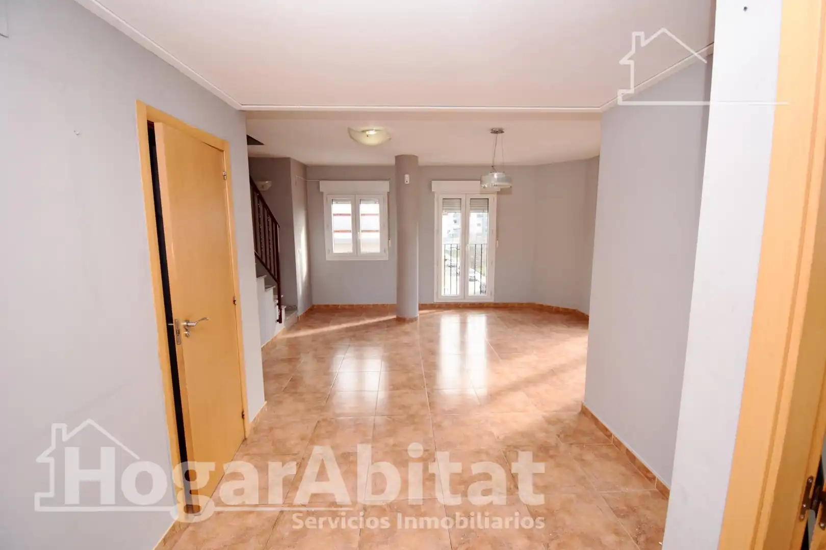 Sala de estar de Piso en venta en Alzira con Alarma