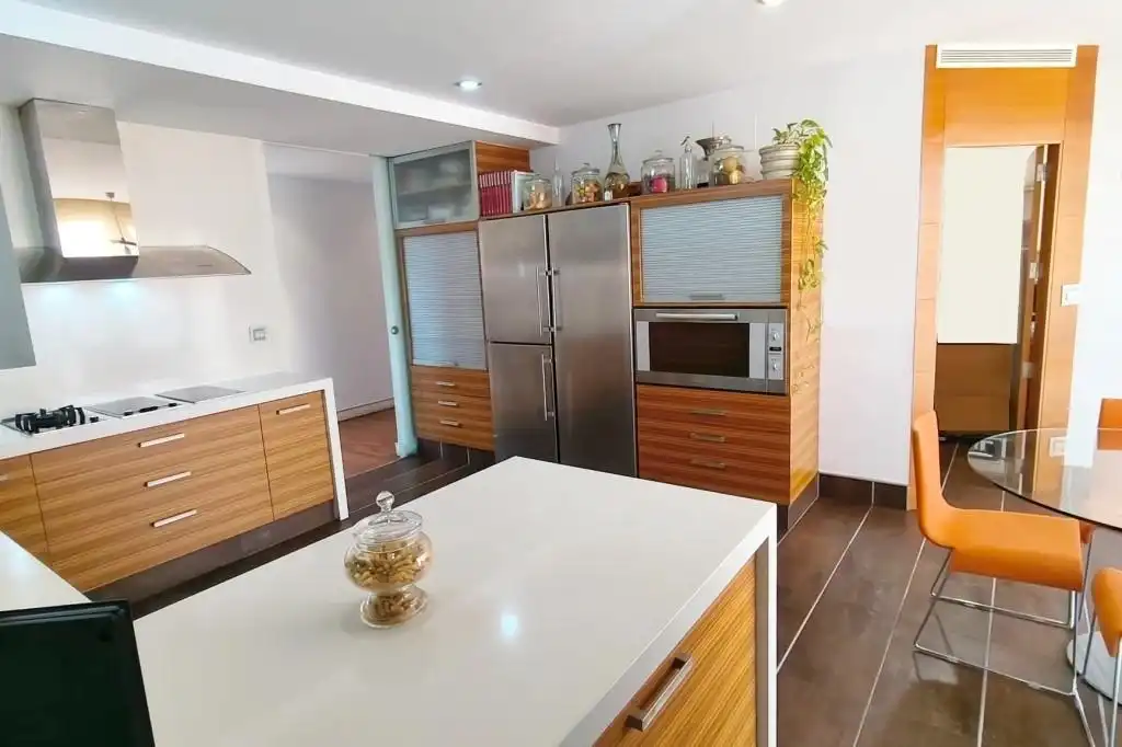 Küche von Dachboden zum Verkauf in Elche / Elx mit Terrasse