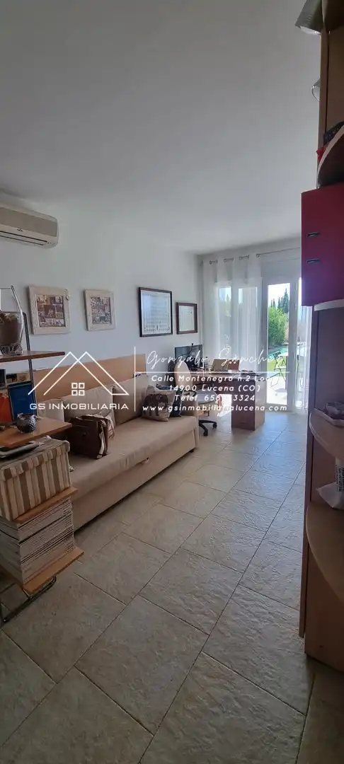 Wohnzimmer von Country house zur Miete in Lucena mit Klimaanlage, Schwimmbad und Möbliert