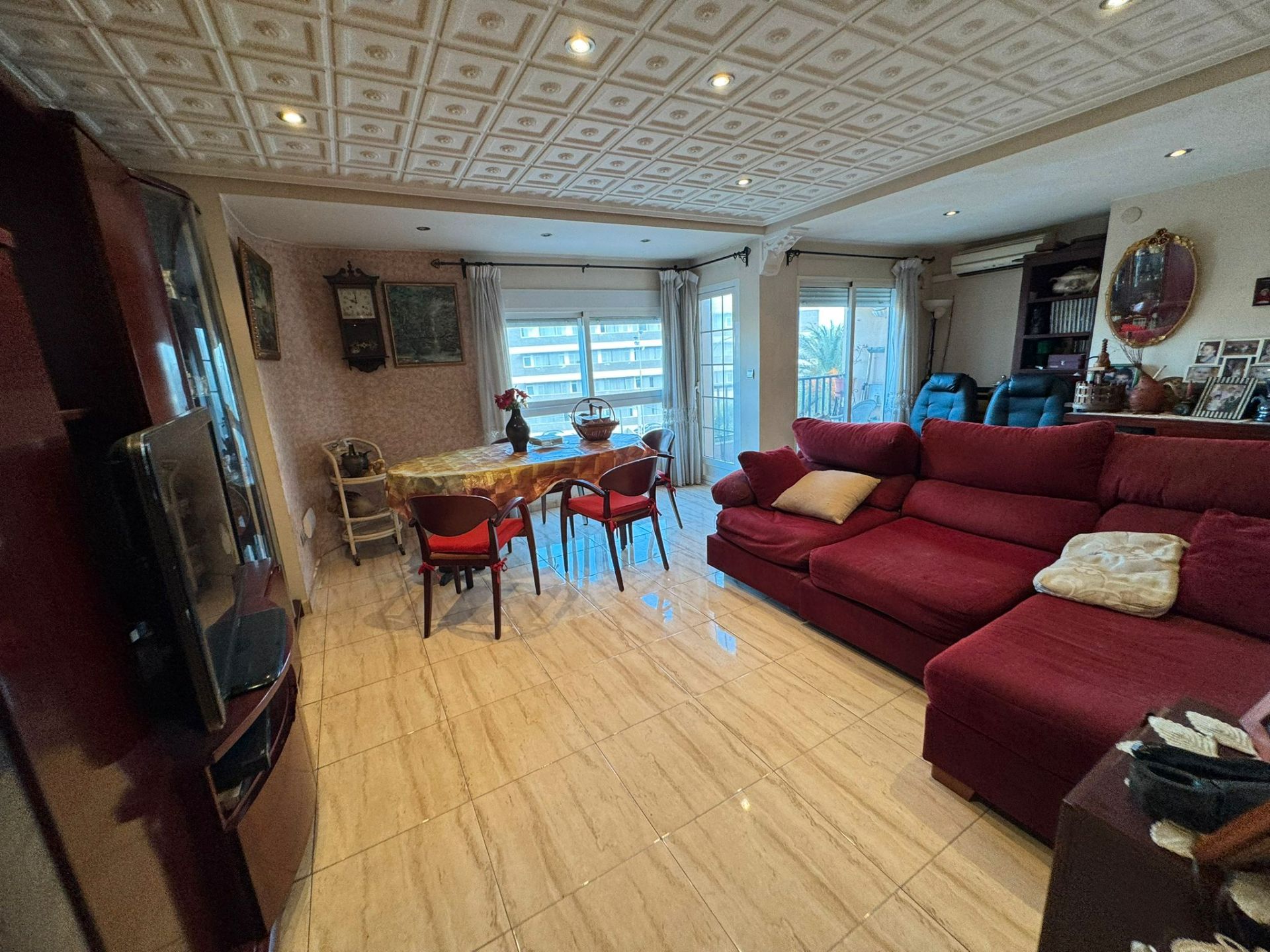 Living room of Flat for sale in  Valencia Capital  with Balcony