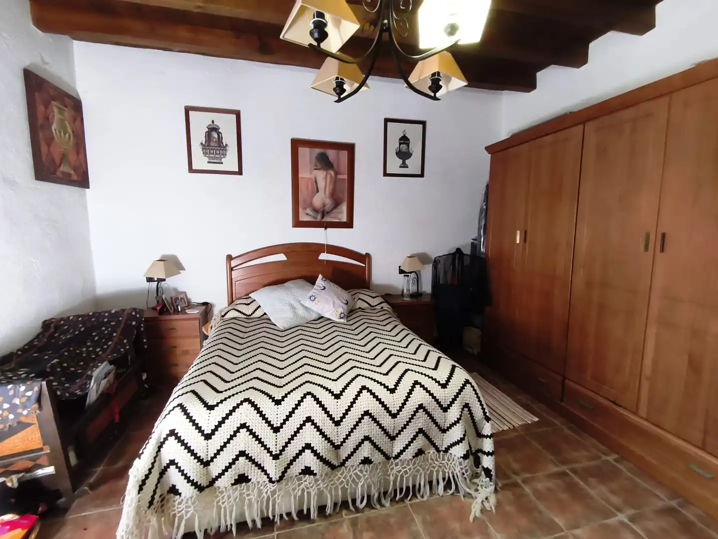 Habitación de Finca rústica en venta en Vélez-Blanco con Aire acondicionado, Calefacción y Jardín privado