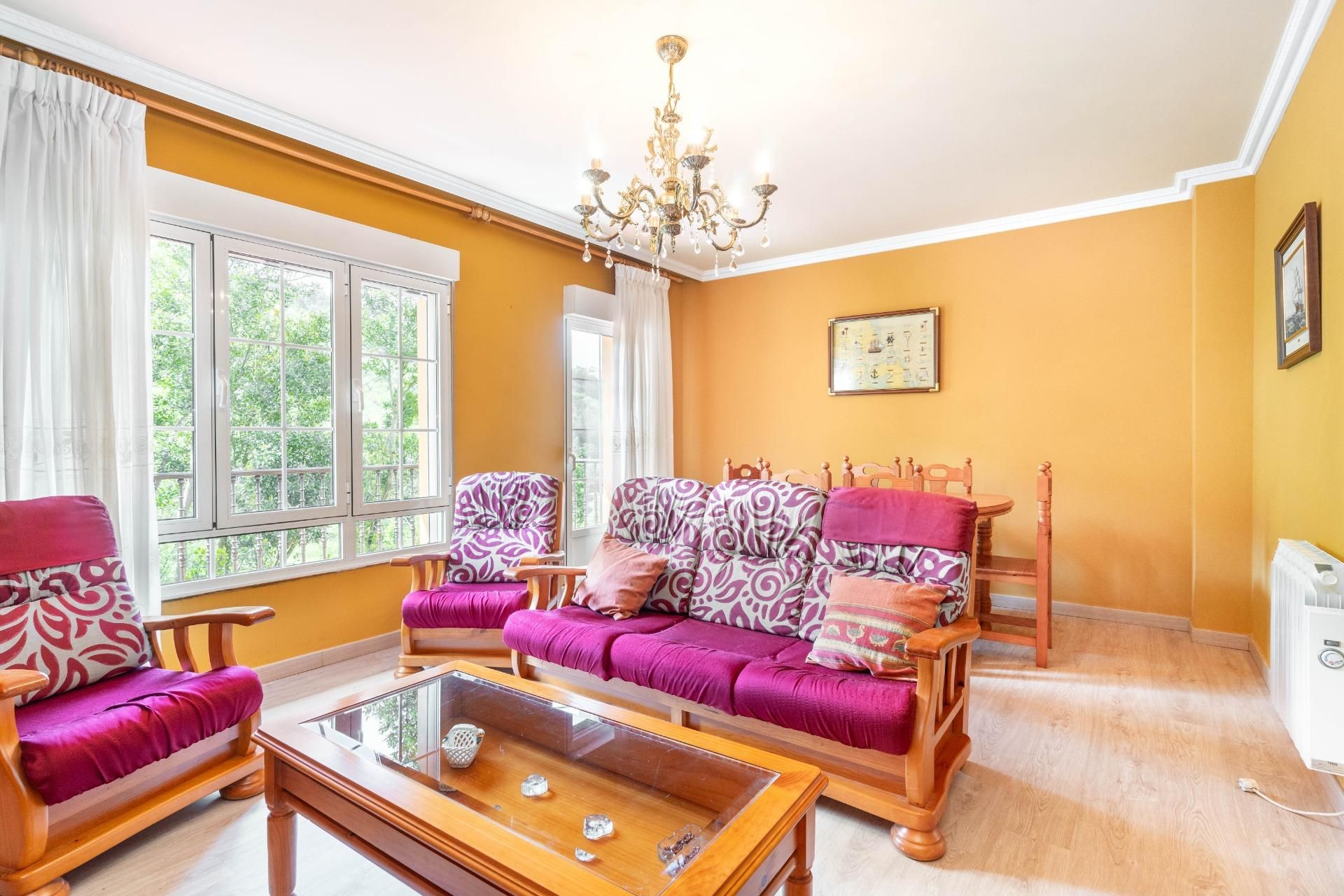 Living room of House or chalet for sale in Tineo  with Heating, Private garden and Terrace