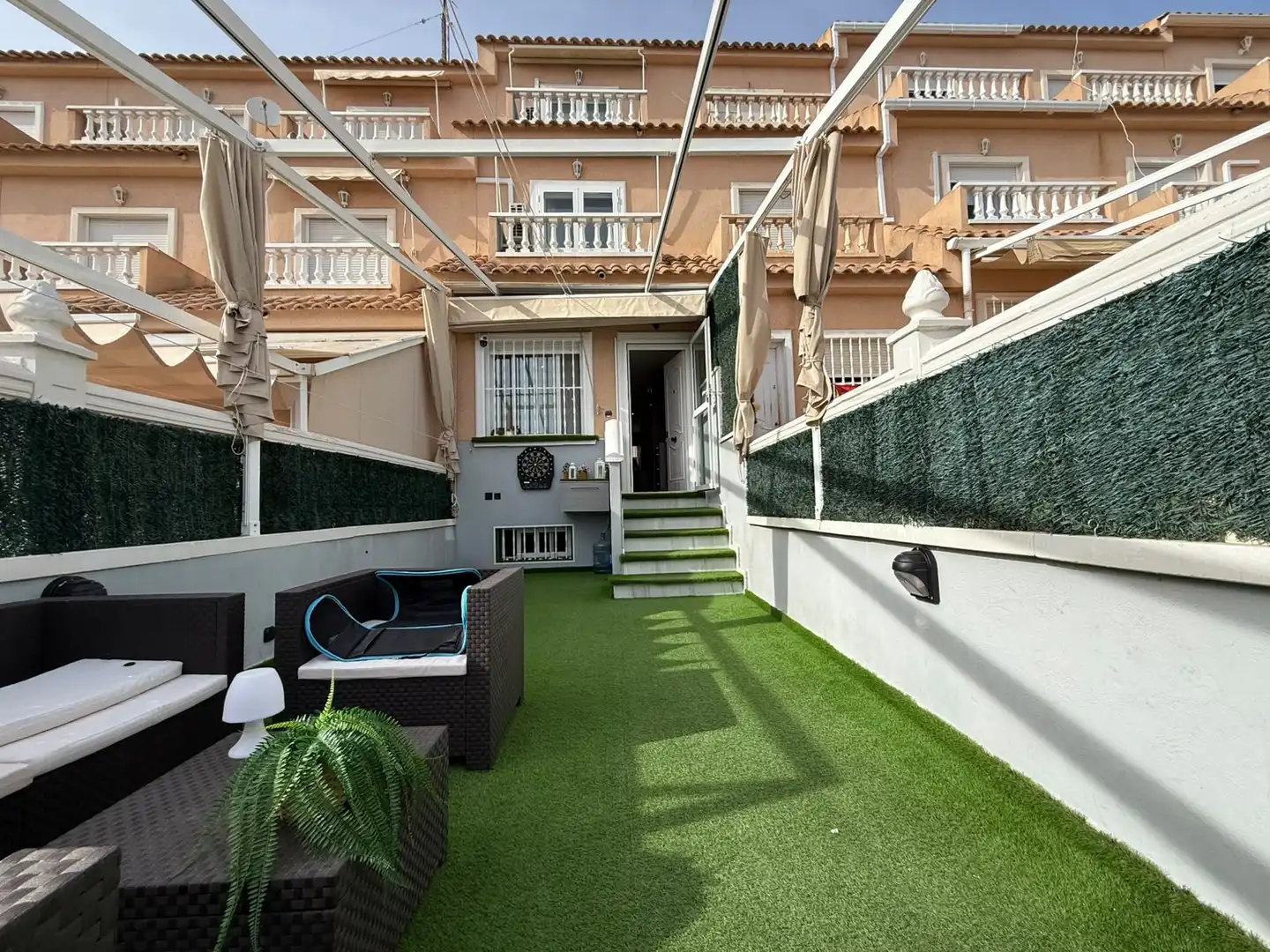 Terrassa de Casa o xalet en venda en Santa Pola amb Aire condicionat, Calefacció i Jardí privat