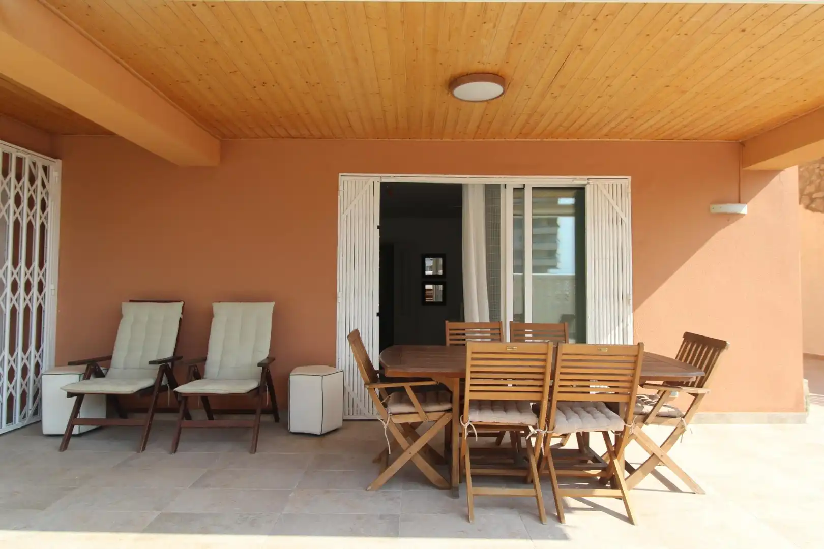 Terraza de Apartamento en venta en Cullera con Calefacción, Jardín privado y Terraza