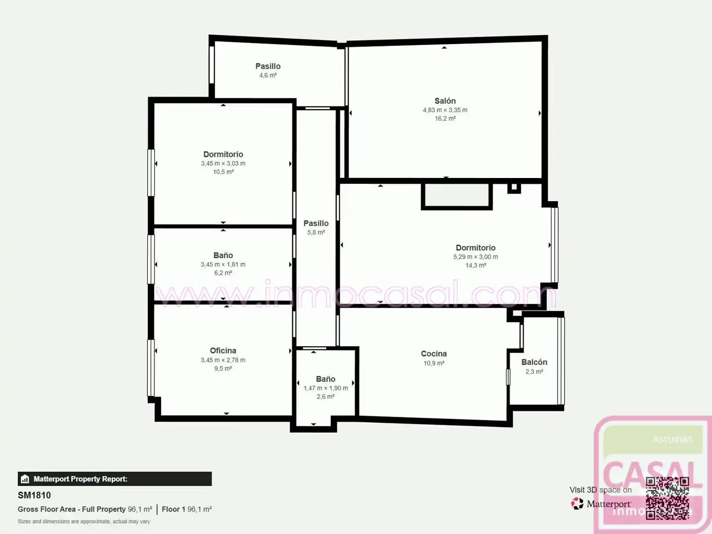 Piso en venta en Langreo con Calefacción, Terraza y Trastero