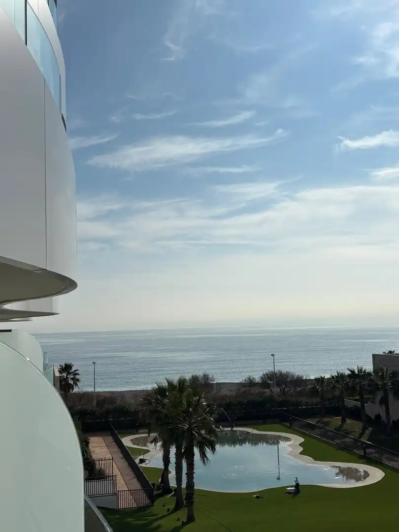 Vista exterior de Pis en venda en El Puig de Santa Maria amb Aire condicionat, Balcó i Piscina comunitària