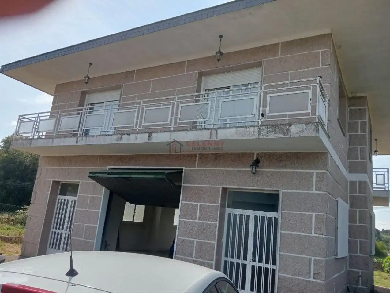Exterior view of Houses for sale in Nogueira de Ramuín  with Heating, Private garden and Storage room