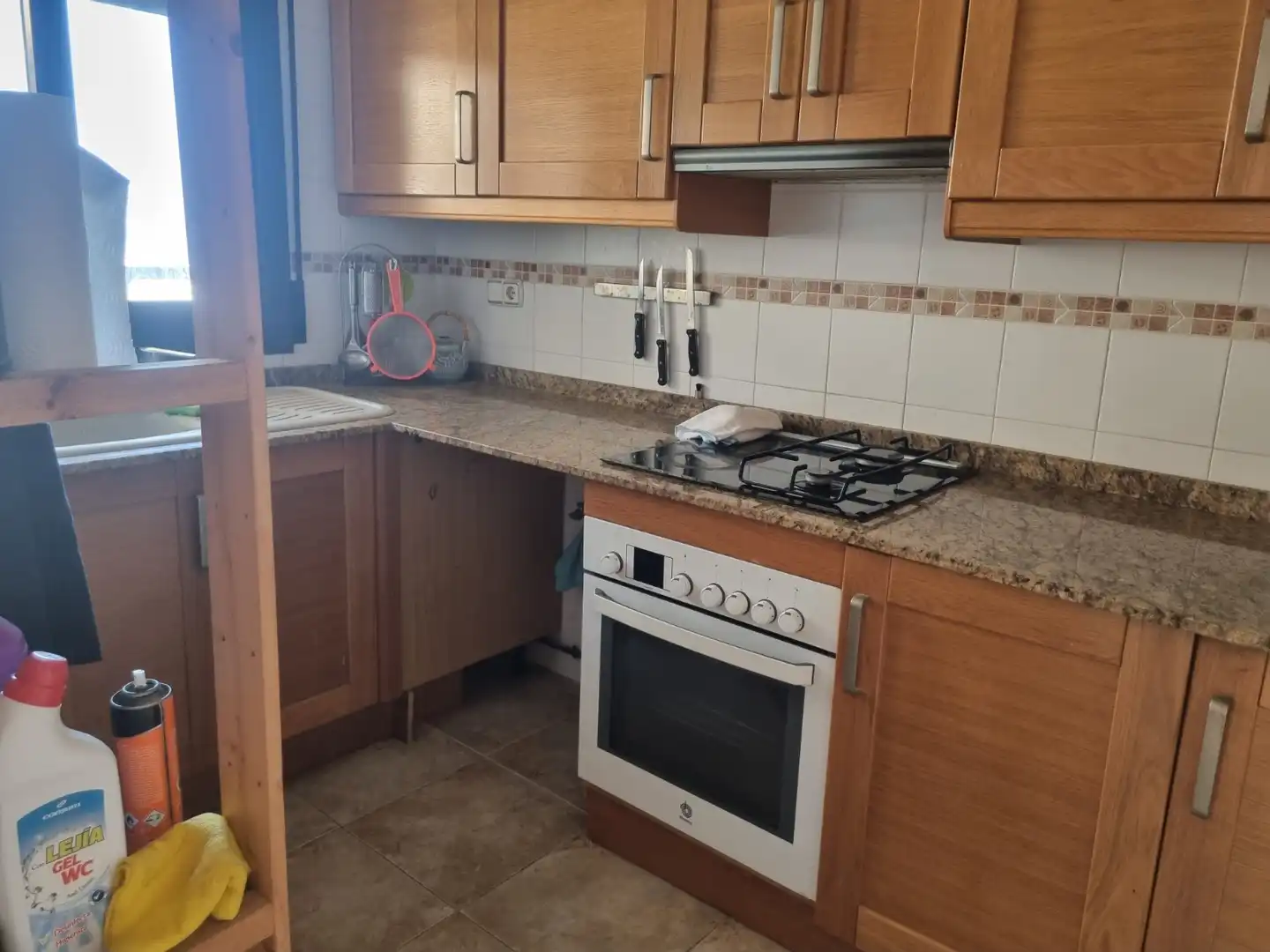 Cocina de Ático en venta en Elche / Elx con Aire acondicionado, Terraza y Amueblado
