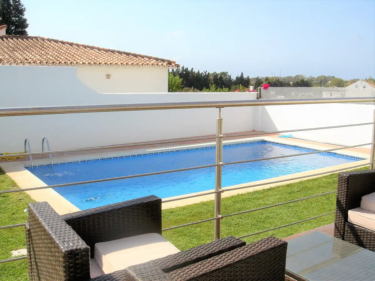 Swimming pool of Houses for rent in Marbella  with Air Conditioner, Private garden and Terrace