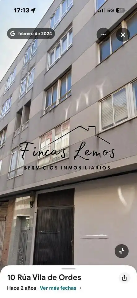 Exterior view of Flat for sale in Carballo  with Heating and Furnished