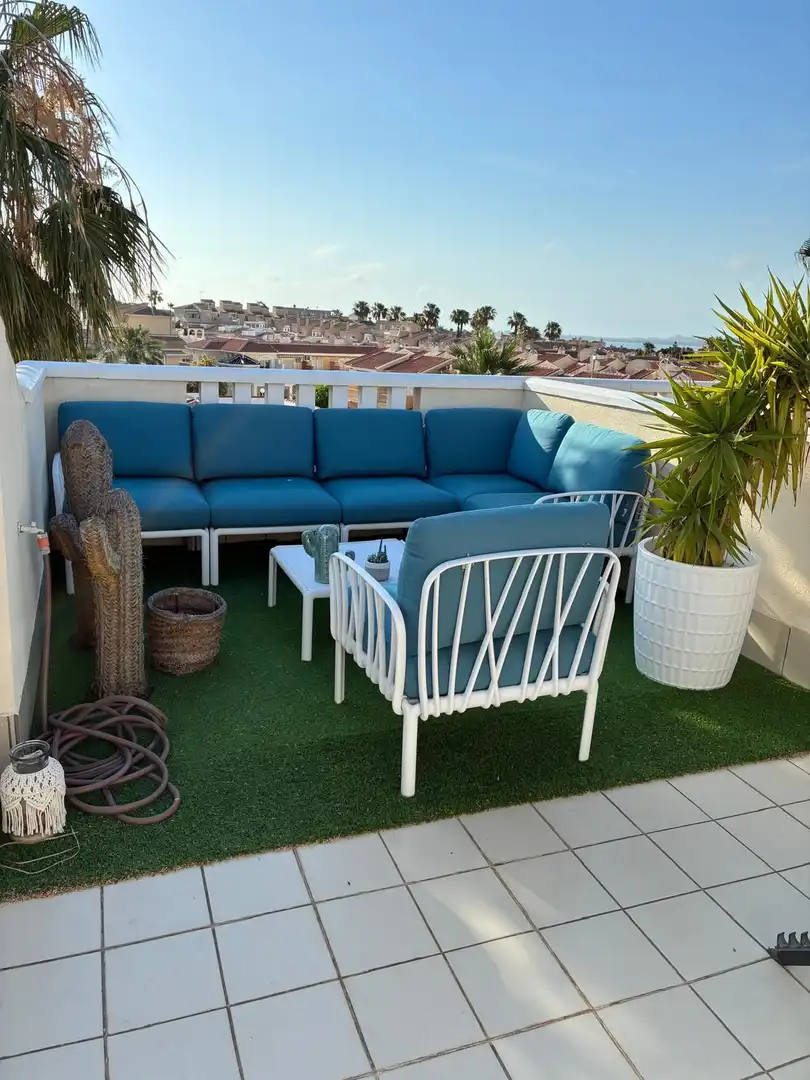 Terraza de Piso de alquiler en Rojales con Aire acondicionado, Calefacción y Terraza