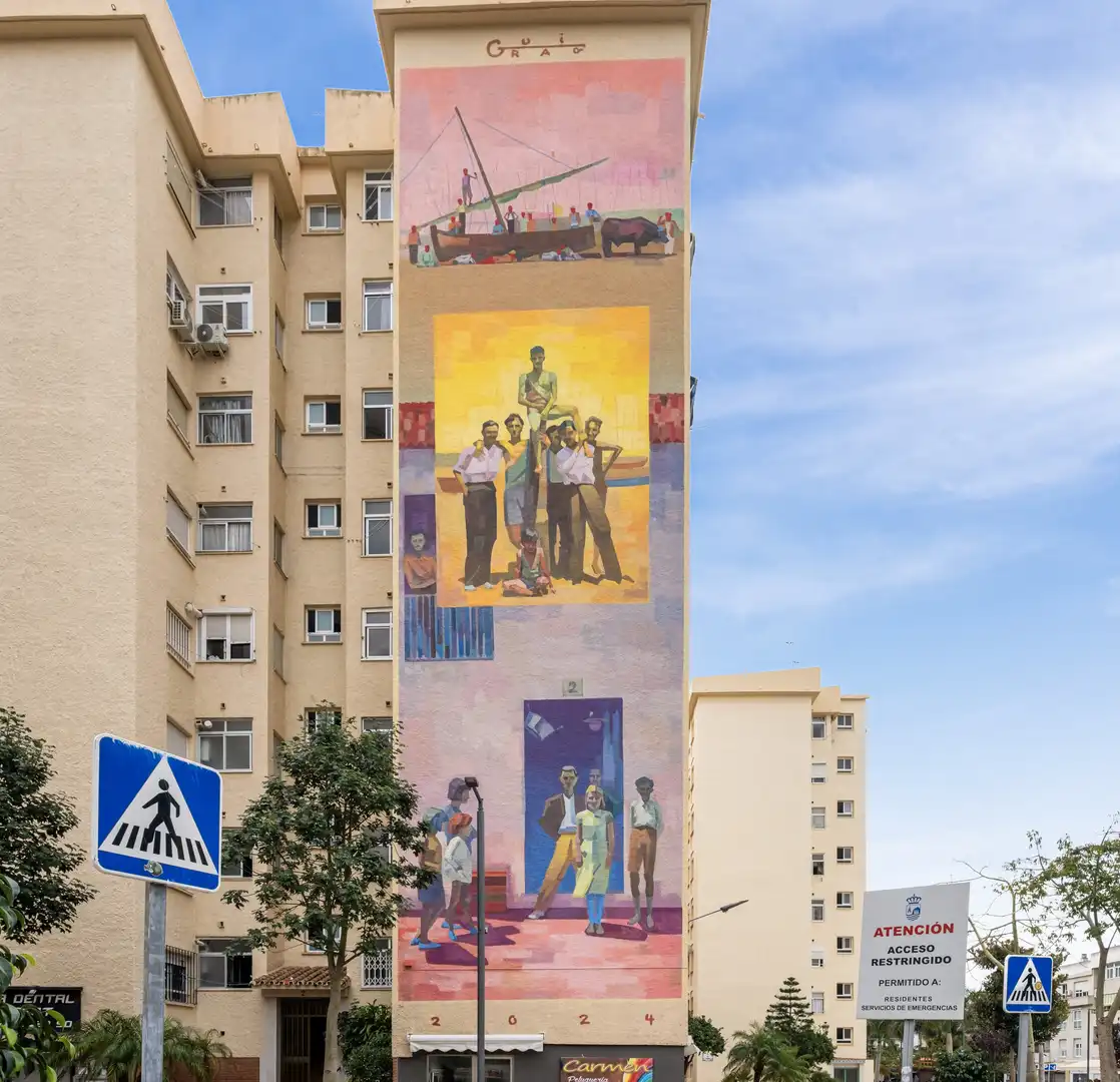 Vista exterior de Apartamento en venta en Estepona con Aire acondicionado, Terraza y Amueblado