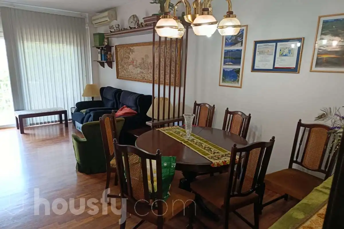 Sala de estar de Piso de alquiler en Barcelona con Aire acondicionado, Calefacción y Terraza