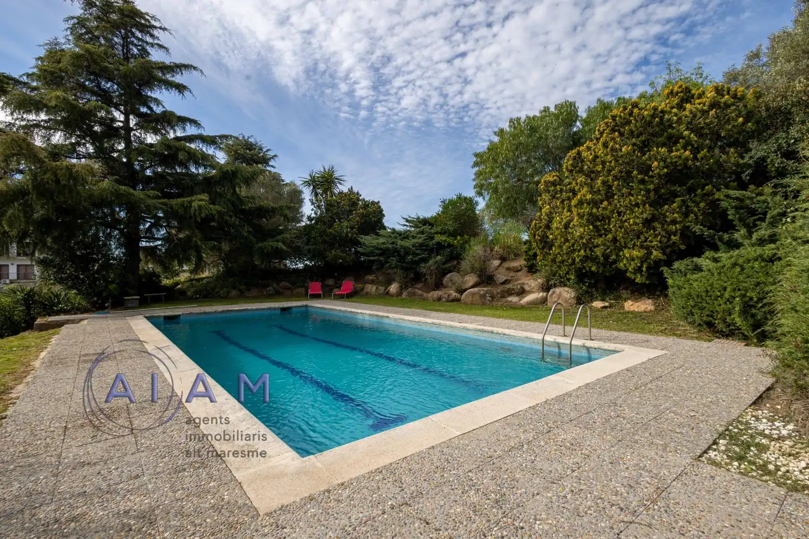 Piscina de Casa o chalet en venta en Pineda de Mar con Jardín privado, Terraza y Piscina