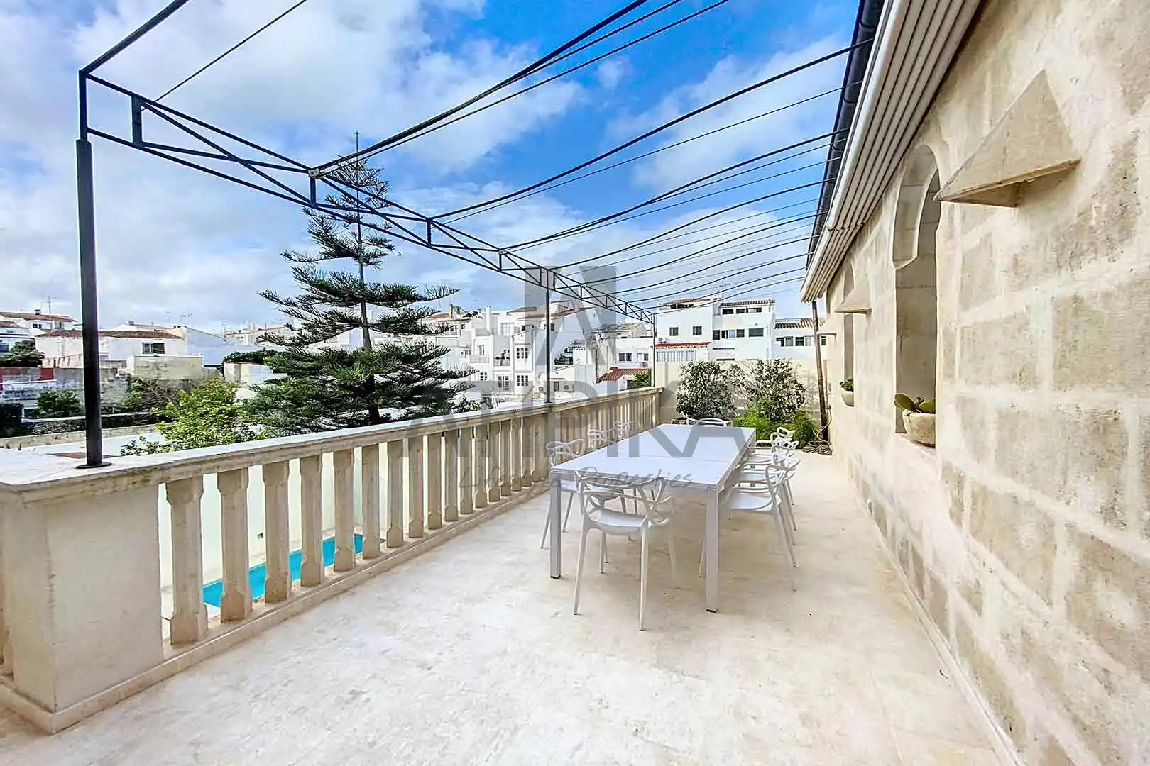 Terrassa de Casa o xalet en venda en Maó - Mahón amb Aire condicionat, Terrassa i Piscina