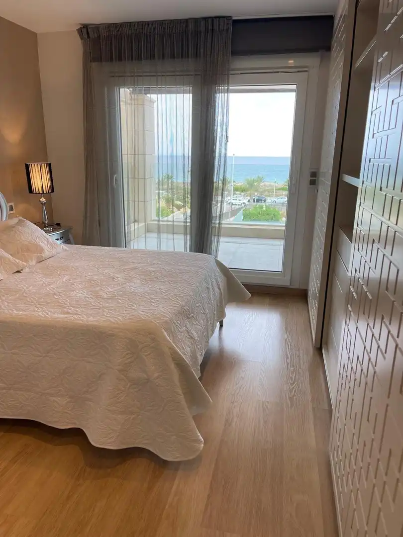 Schlafzimmer von Haus oder Chalet zur Miete in Elche / Elx mit Klimaanlage, Heizung und Privatgarten