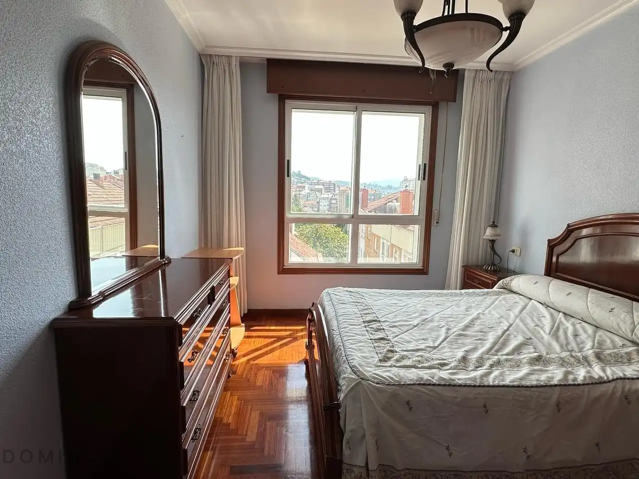 Bedroom of Flat for rent in Vigo   with Heating and Furnished
