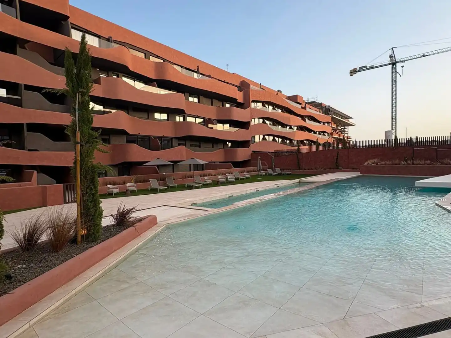 Schwimmbecken von Wohnung zur Miete in Murcia mit Klimaanlage, Heizung und Terrasse