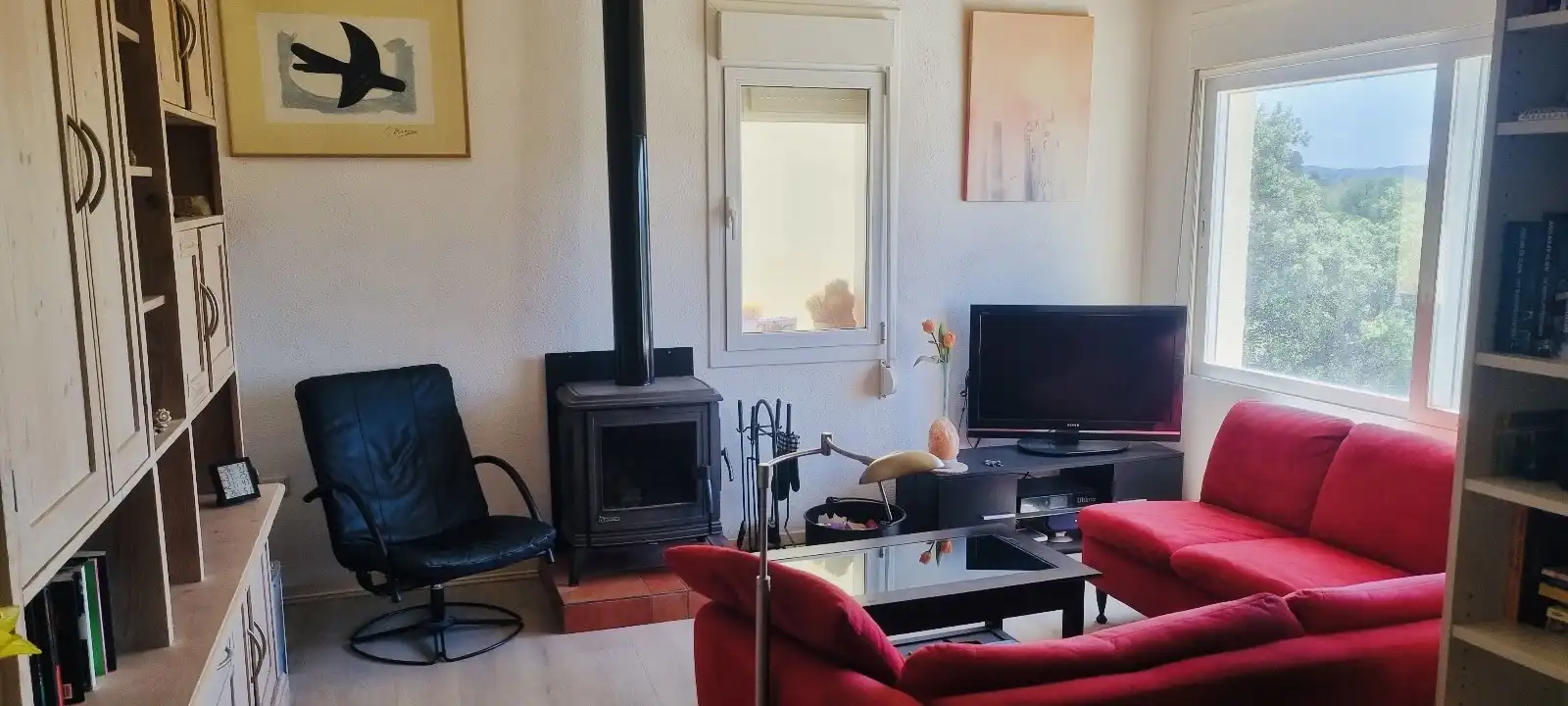 Sala de estar de Casa o chalet en venta en Xaló con Aire acondicionado, Calefacción y Jardín privado