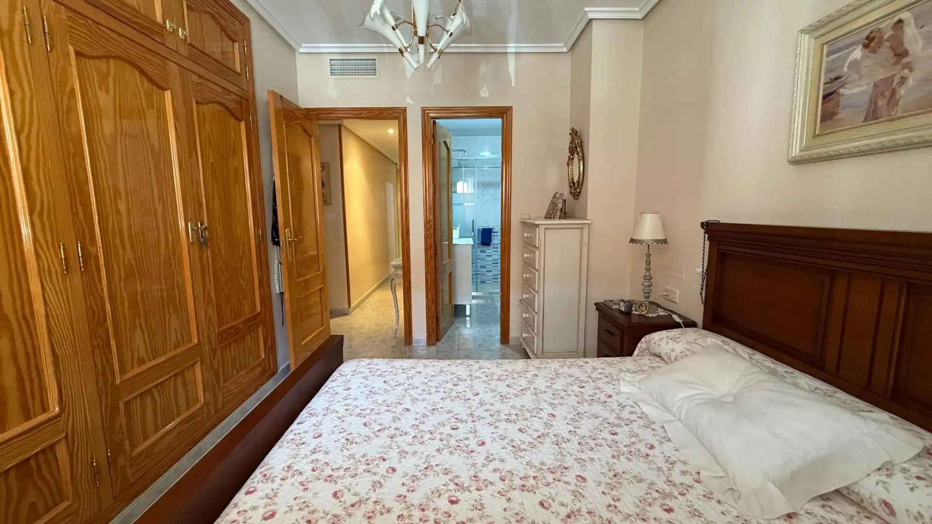 Bedroom of Flat for sale in Águilas  with Air Conditioner, Terrace and Storage room