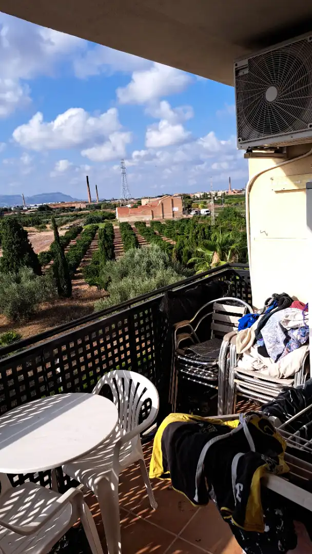 Terrasse von Wohnung zum Verkauf in Valencia mit Möbliert, Ofen und Waschmaschine