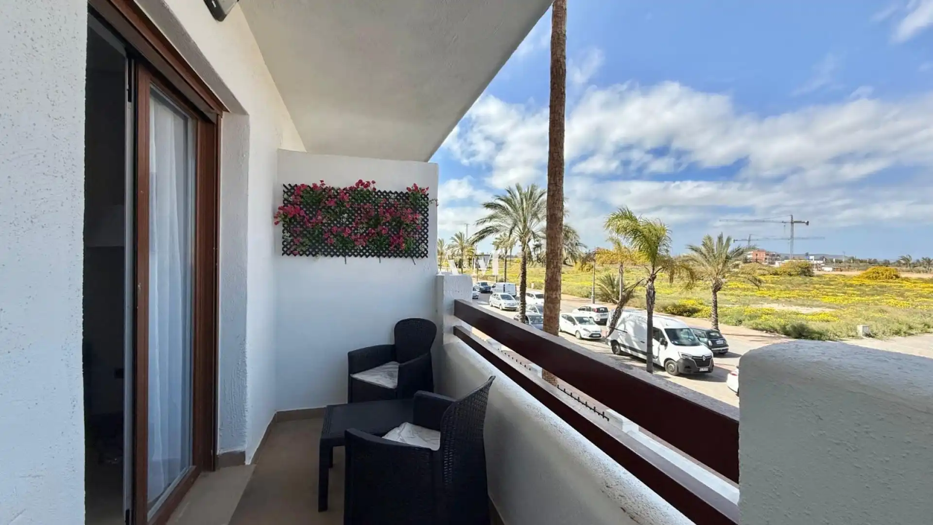 Terraza de Planta baja de alquiler en Los Alcázares con Aire acondicionado, Calefacción y Jardín privado