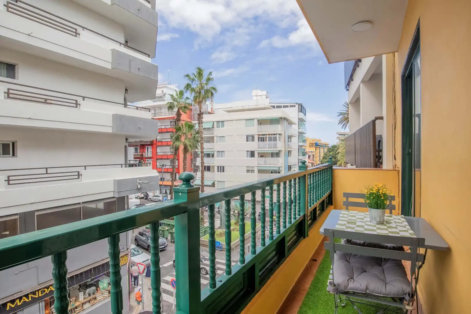 Terrassa de Pis de lloguer en Puerto de la Cruz amb Moblat i Balcó