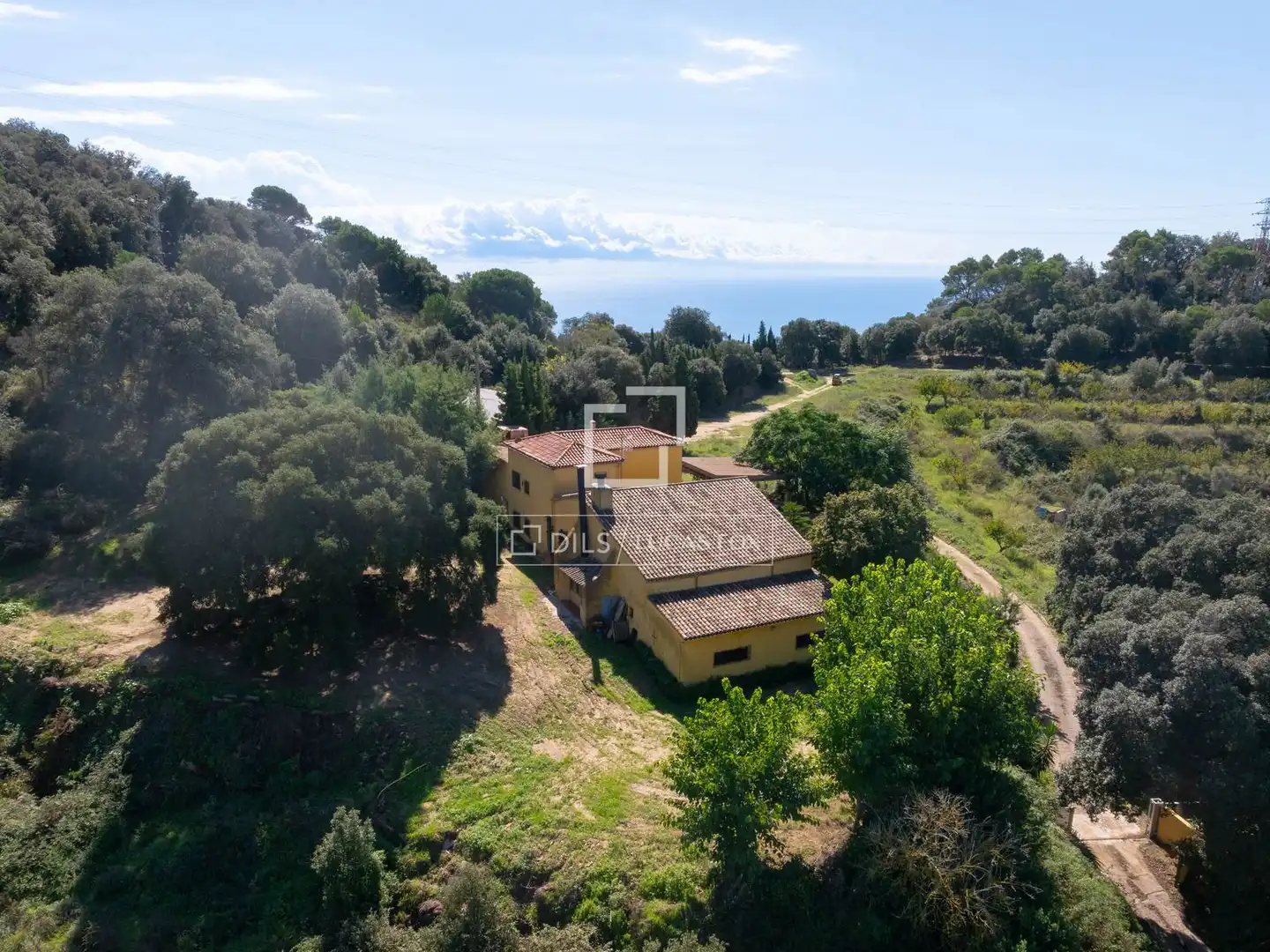 Vista exterior de Finca rústica en venta en Vilassar de Dalt con Jardín privado
