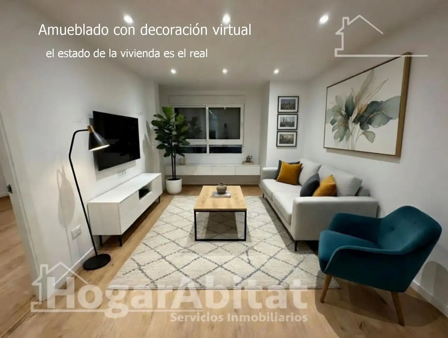 Sala d'estar de Pis en venda en Carcaixent amb Aire condicionat, Traster i Balcó