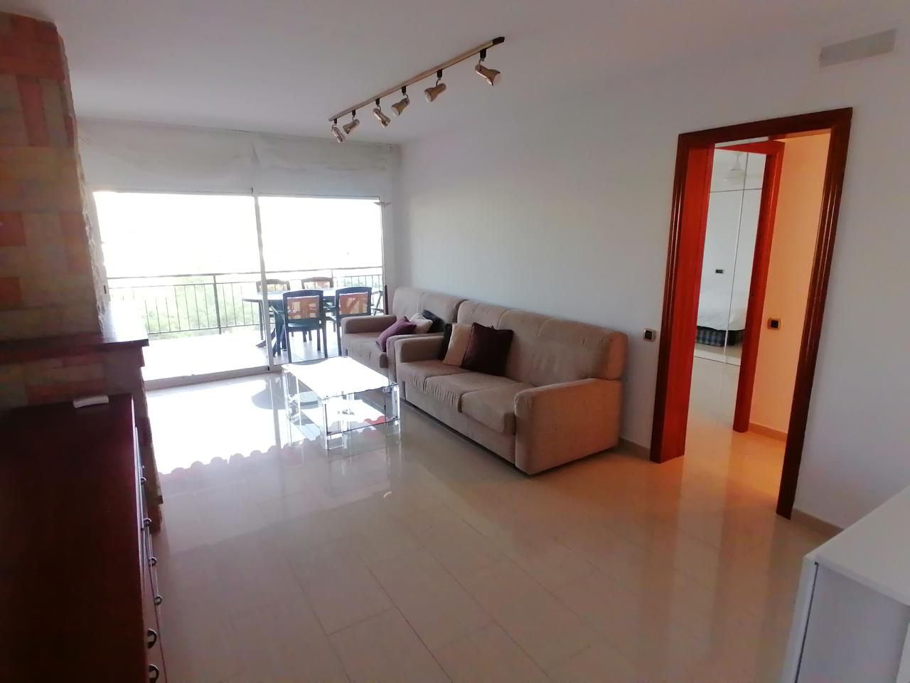Living room of Flat for sale in Castelldefels  with Terrace and Community pool