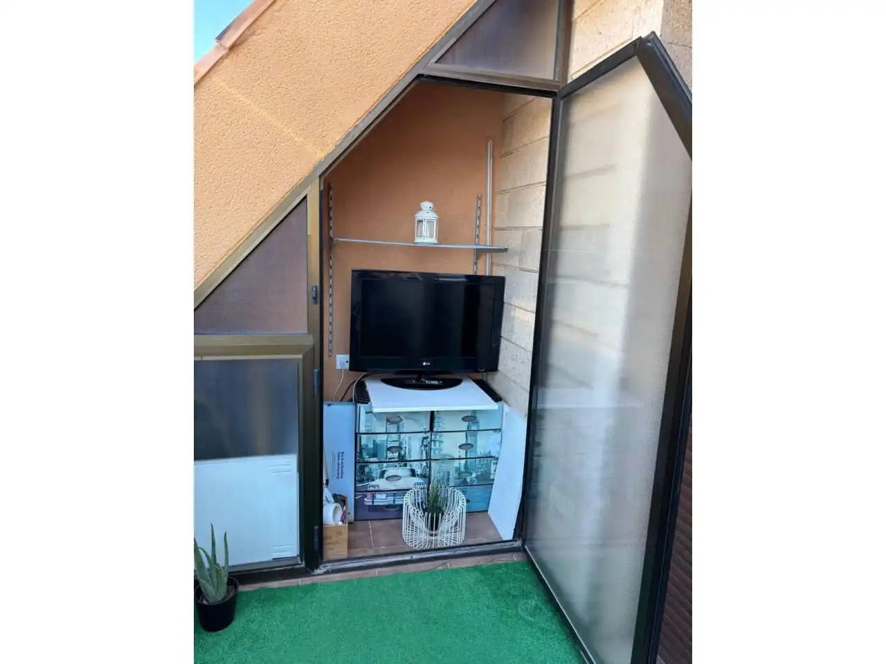 Terrasse von Wohnung zum Verkauf in Archena mit Klimaanlage, Terrasse und Abstellraum